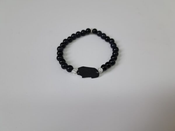 Armbandje cavia – zwart
