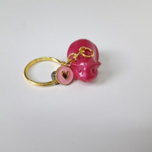 Sleutelhanger cavia roze