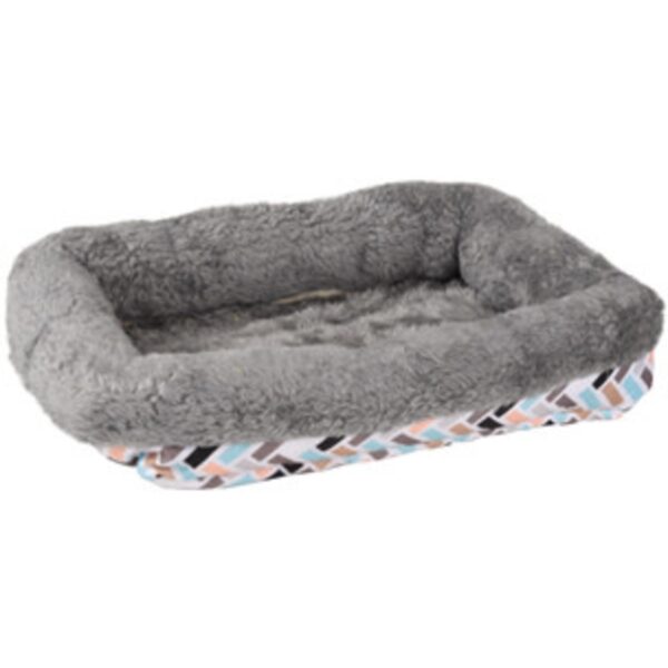 Mand Clavio rechthoek 28x22cm strepen