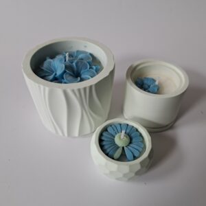Kaarsenset van 3 geel