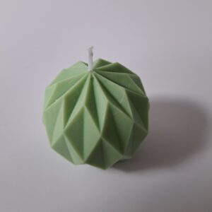 Kaars bol groen
