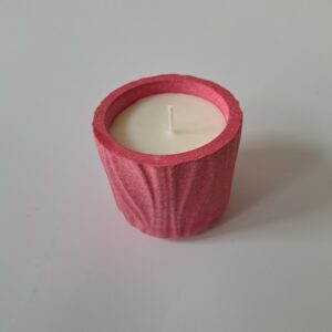 Kaars streep rood