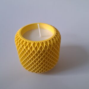 Kaars ruit geel