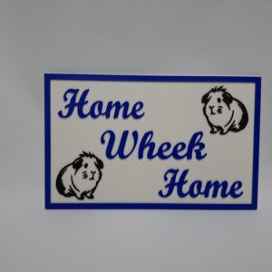 Home wheek home 20,12,5cm Blauw