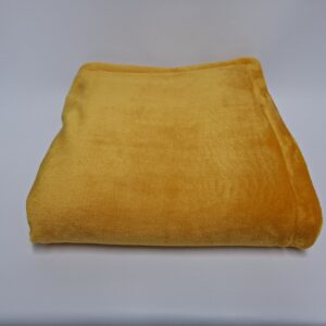 Fleecemat 120x60cm Okergeel